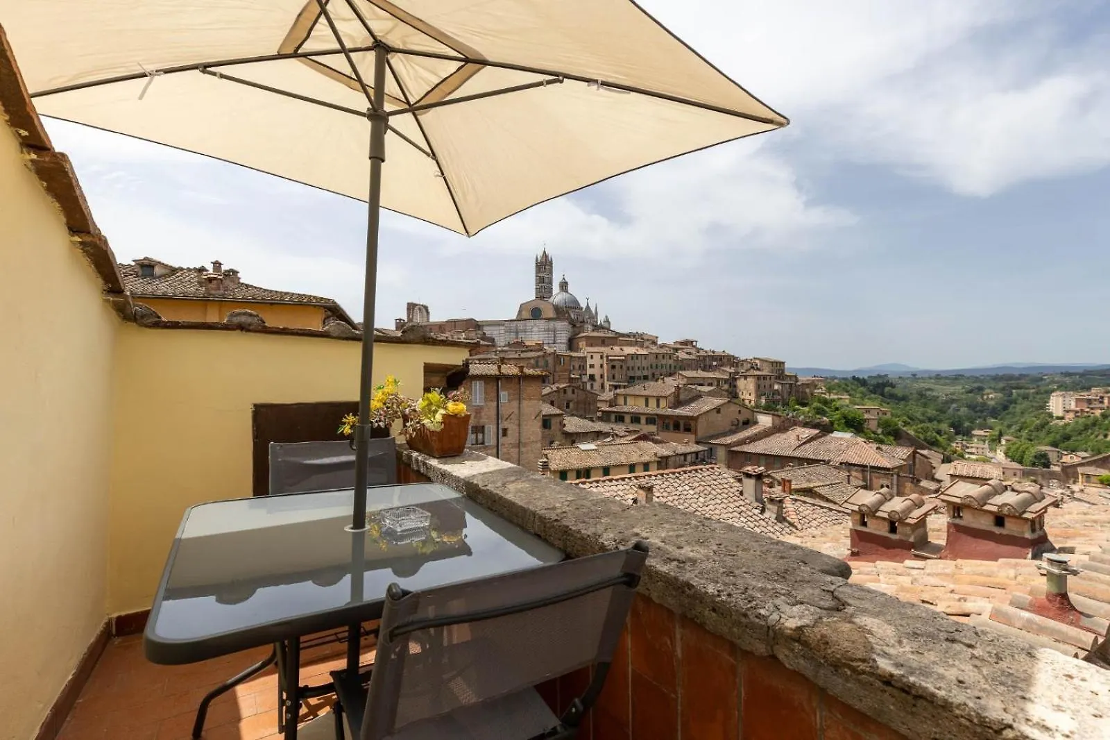 Gran View Near Piazza Del Campo Daire Siena